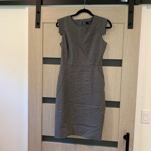 J Crew grey Resume Dress